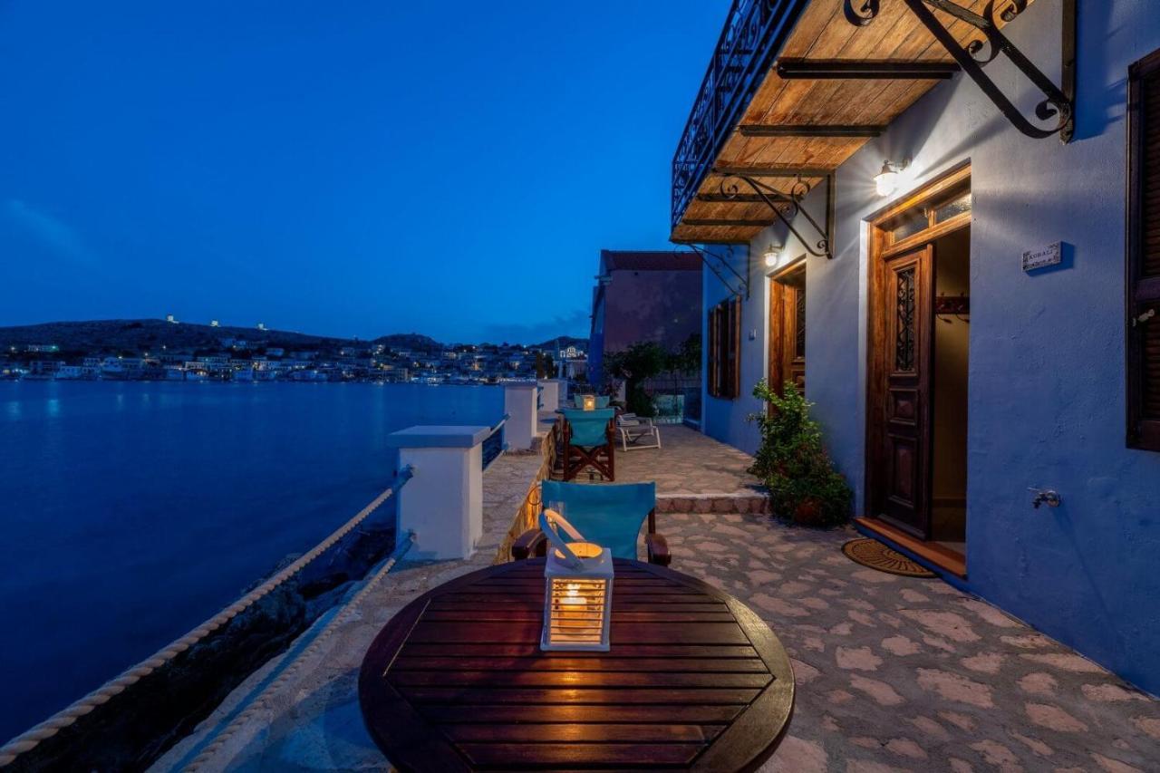 Villa Leleka Chalki Town Exterior photo